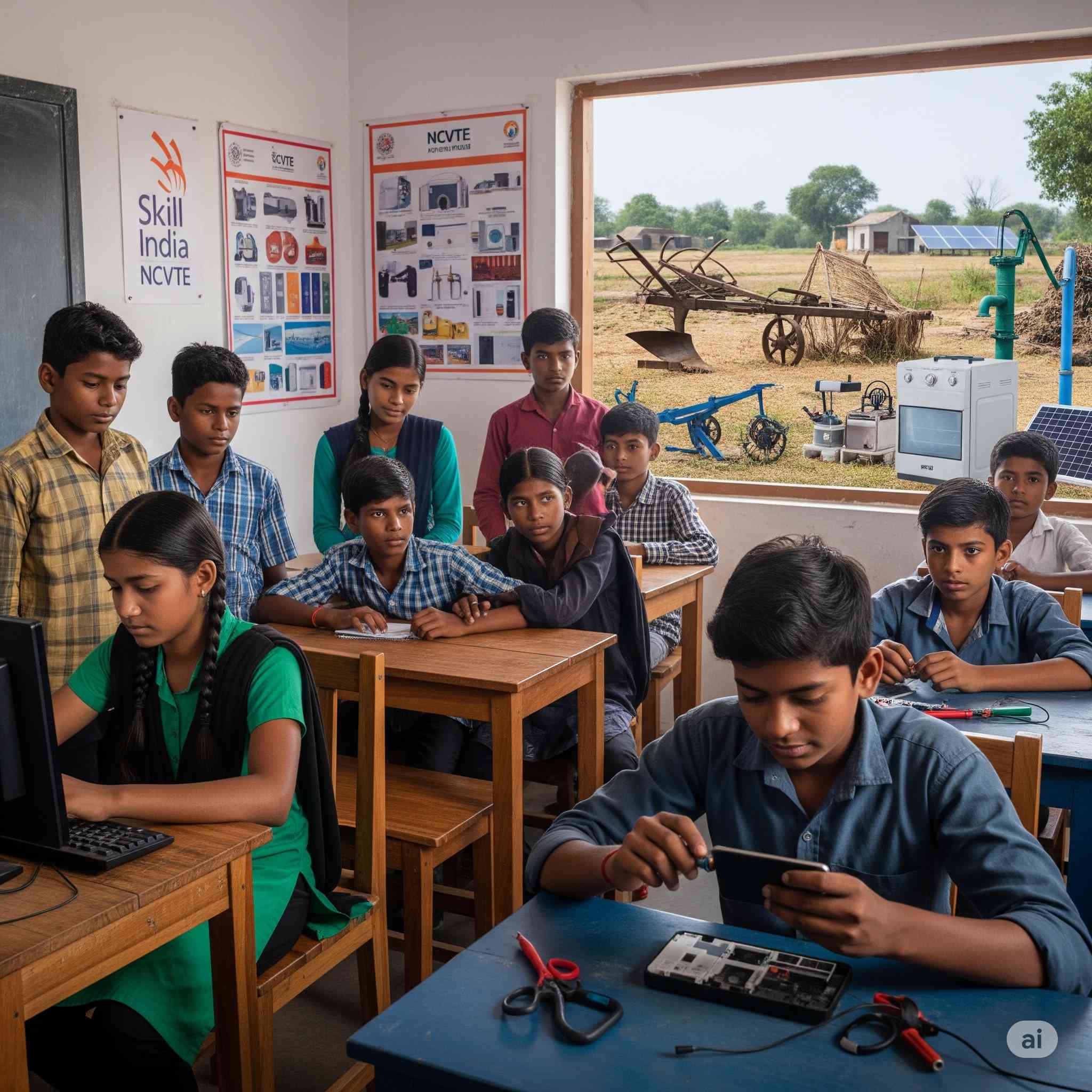 Vocational education for school dropouts